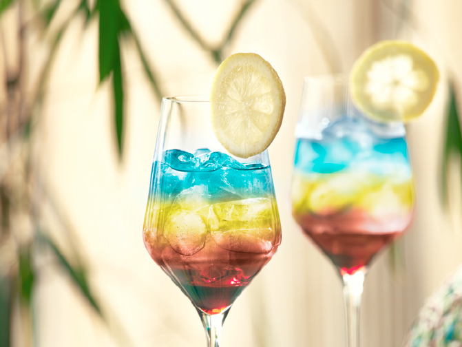 Cocktail Arc-en-ciel